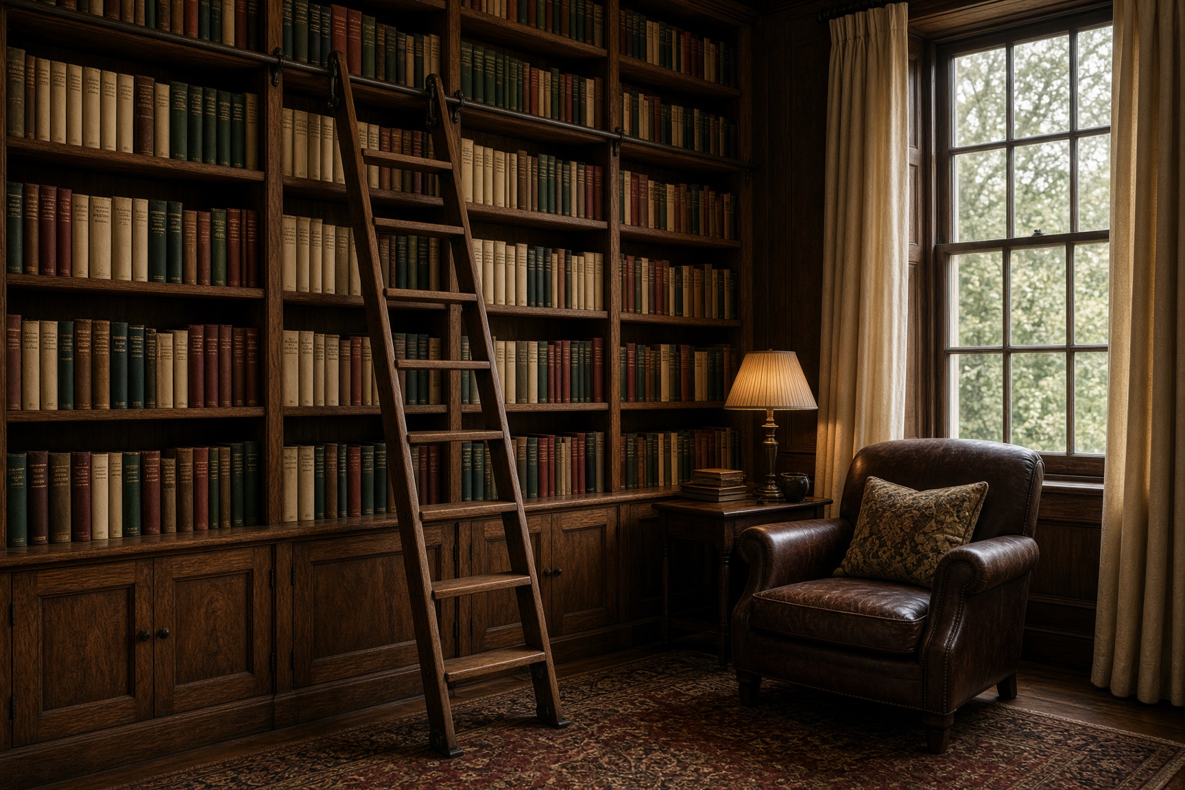 A private library of clothbound English novels